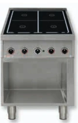 [BER-BIH4KTDF20] Induktionsherd mit 4 Kochstellen 20kW
