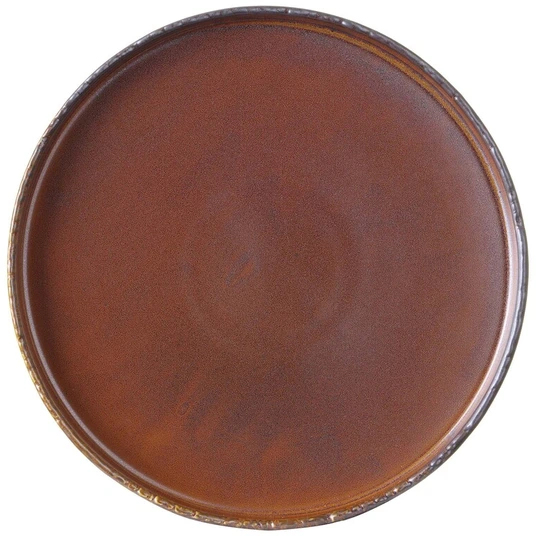 [PL763841] Teller flach rund mit Rand D27cm- grün (Kopie)