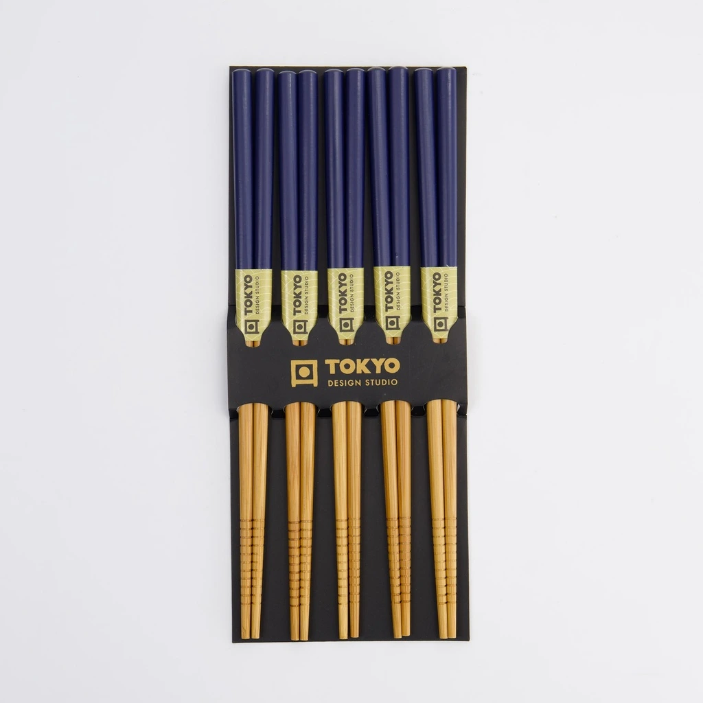[JN14462] 5er Stäbchen Set | dunkelblau