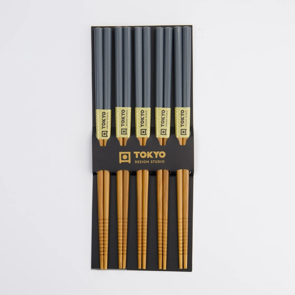 [JN14463] 5er Stäbchen Set | grau