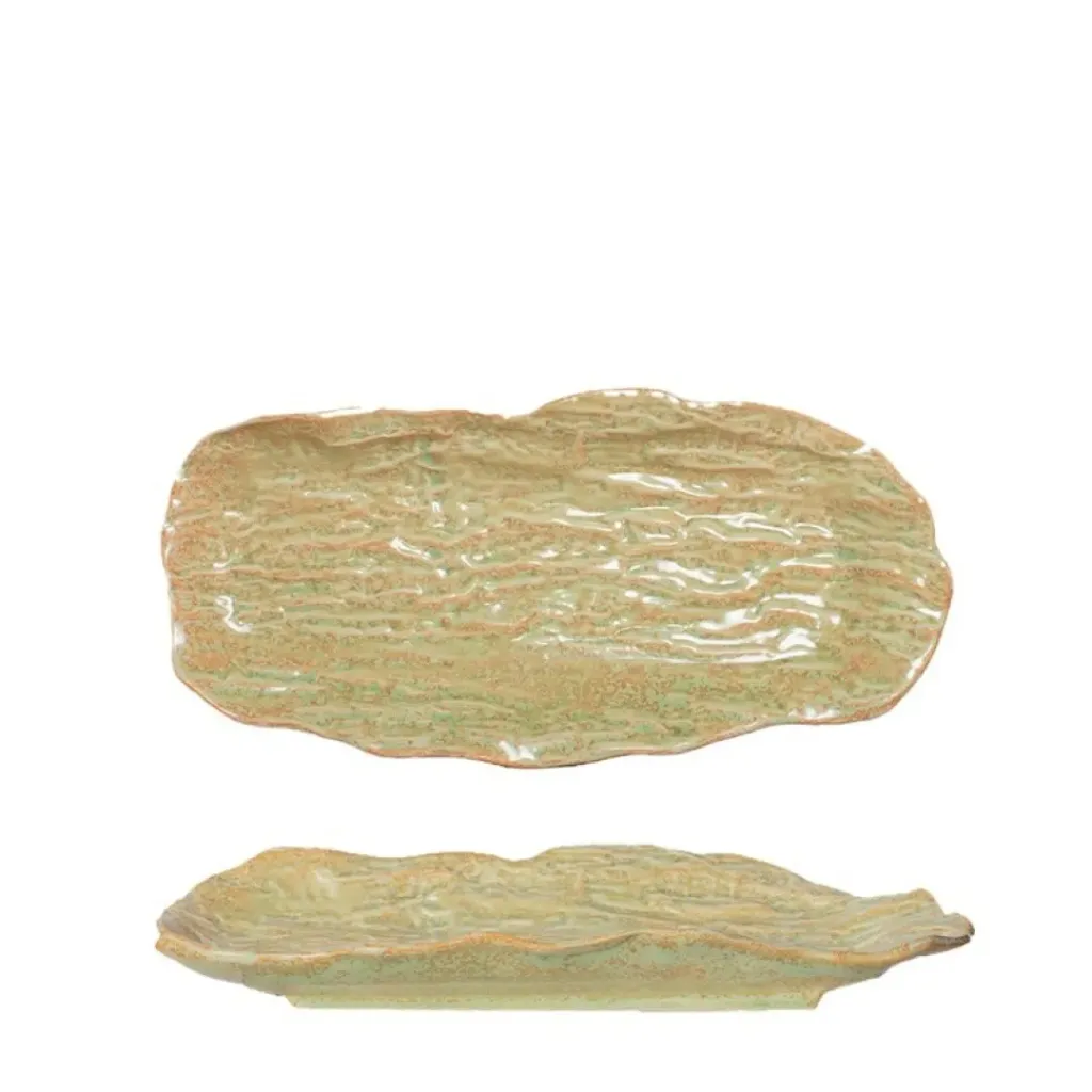 Oval Teller Wood Bella 32x16cm CT6