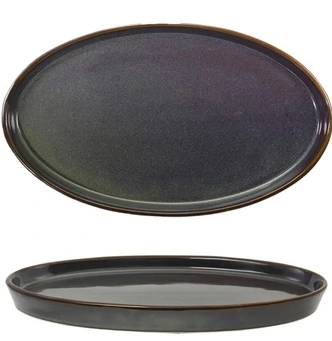 [SP2040224] Oval Teller Grade Mystic 34x23 cm CT6