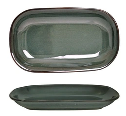 [SP2040030] Oval Teller Round Maar 26x16 cm CT12