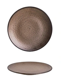Bronze Dessert Teller Round 21 cm C12