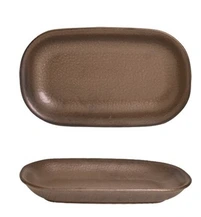 Bronze Oval Teller Round Gordion 26x16cm CT12
