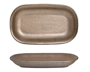 Bronze Oval Teller Round Gordion 36x22 cm CT6