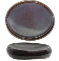 [SP2040059] SP2040059  Sushi Oval Teller Plume Mystic 23x18 cm CT6