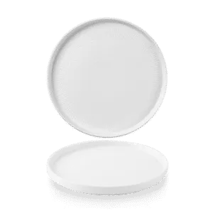 Bamboo Ceramic  Walled Plate   21 8 1/4" H: 2 Box 6