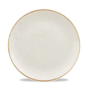 Stonecast Barley White Evolve Coupe Plate   23.2 9 1/8" Box 12