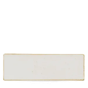 Stonecast Barley White Oblong Plate   32.3 x 10.512 3/4" x 4 1/8" Box 6
