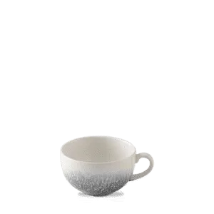 [RKBQCB281] Raku Quartz Black  Cappuccino Cup   34 12 oz H: 6.5 Box 12