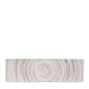 [HEDUOF301] Elements Dune Oblong Plate   29.5 x 8.8 11 1/2" x 3 3/8" Box 6