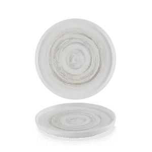 Elements Dune  Walled Plate   15.7 6 1/8" Box 6