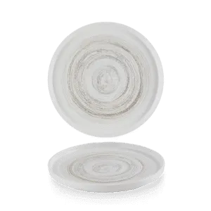 Elements Dune  Walled Plate   21 8 1/4" Box 6
