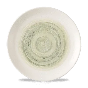 [HEFEEV111] Elements Fern Evolve Coupe Plate   28.8 11 1/4" Box 12