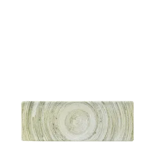 [HEFEOF231] Elements Fern Oblong Plate   24.7 x 8.8 9 6/8" x 3 3/8" Box 6