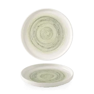 Elements Fern  Walled Plate   21 8 1/4" H:2 Box 6