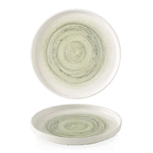 [HEFEWP261] Elements Fern  Walled Plate    26 10 1/4" H:2 Box 6