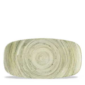 Elements Fern  Chefs Oblong Plate    29.8 x 15.3 11 3/4" x 6" Box 12