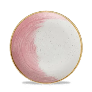 Stonecast Accents Petal Pink Evolve Coupe Plate   21.7 8 2/3" Box 12