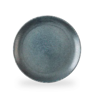 Astro Metallic Blue Evolve Coupe Plate   28.8 11 1/4" Box 12