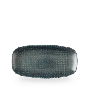 Astro Metallic Blue  Chefs Oblong Plate       29.8 x 15.3 11 3/4" x 6" Box 12