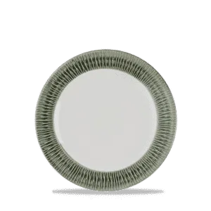 Bamboo Ceramic Spinwash Alpine  Plate    17 6 5/8" Box 12