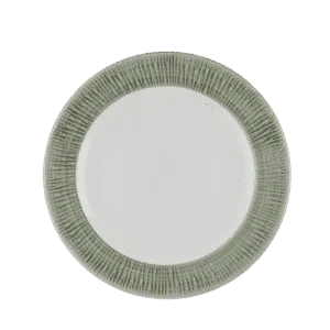 Bamboo Ceramic Spinwash Alpine  Plate    21 8 1/4" Box 12