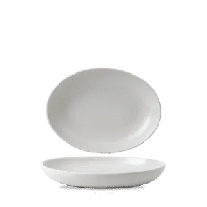 EVO PEARL DEEP OVAL BOWL 10 1/2X7 3/4" BOX 6