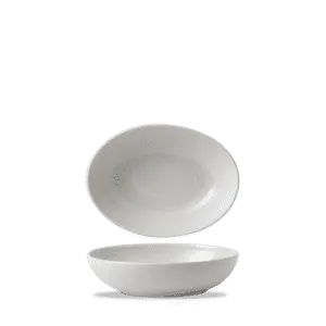 EVO PEARL DEEP OVAL BOWL 8 1/2X6 3/8" BOX 6