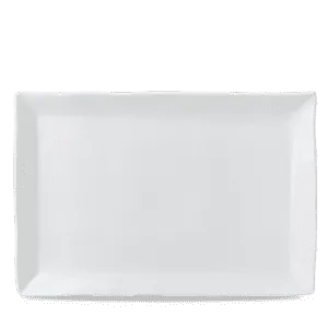 DUDSON WHITE  RECTANGLE TRAY 13 1/2 X 9 1/8" BOX 6