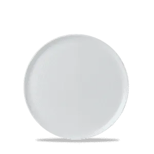 DUDSON WHITE ORGANIC COUPE FLAT PLATE 12 1/2" BOX 6