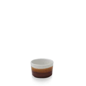 Siena Barley White  Nourish Straight Sided Dip Pot   11 4oz H: 5 Dia: 7.5 3" Box 12
