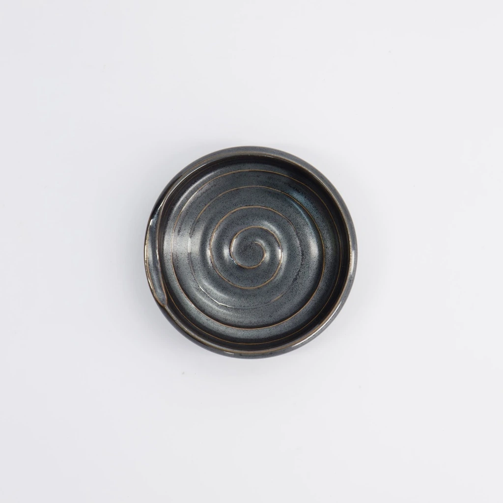 [JN17068] Soße rund D8,5 H2 Spiral - schwarz matt
