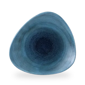 Stonecast Aqueous Lagoon Lotus Plate   31.1 12 1/4" Box 6