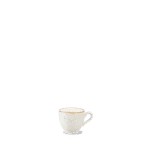 Stonecast Barley White  Espresso Cup   10 3.5oz H: 5.5 Dia: 6.5  Box 12