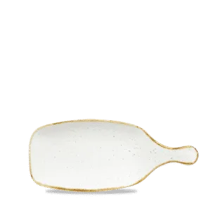 Stonecast Barley White  Handled Paddle    28.4 11 1/8" Box 6