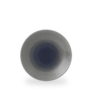 Stonecast Aqueous Fjord  Deep Coupe Plate    22.5 8 7/8" H:2.7 Box 12