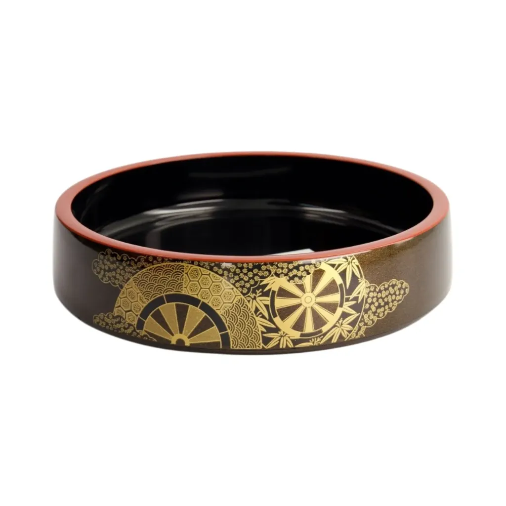 [JN04151] Japan Oke D25 schwarz/gold