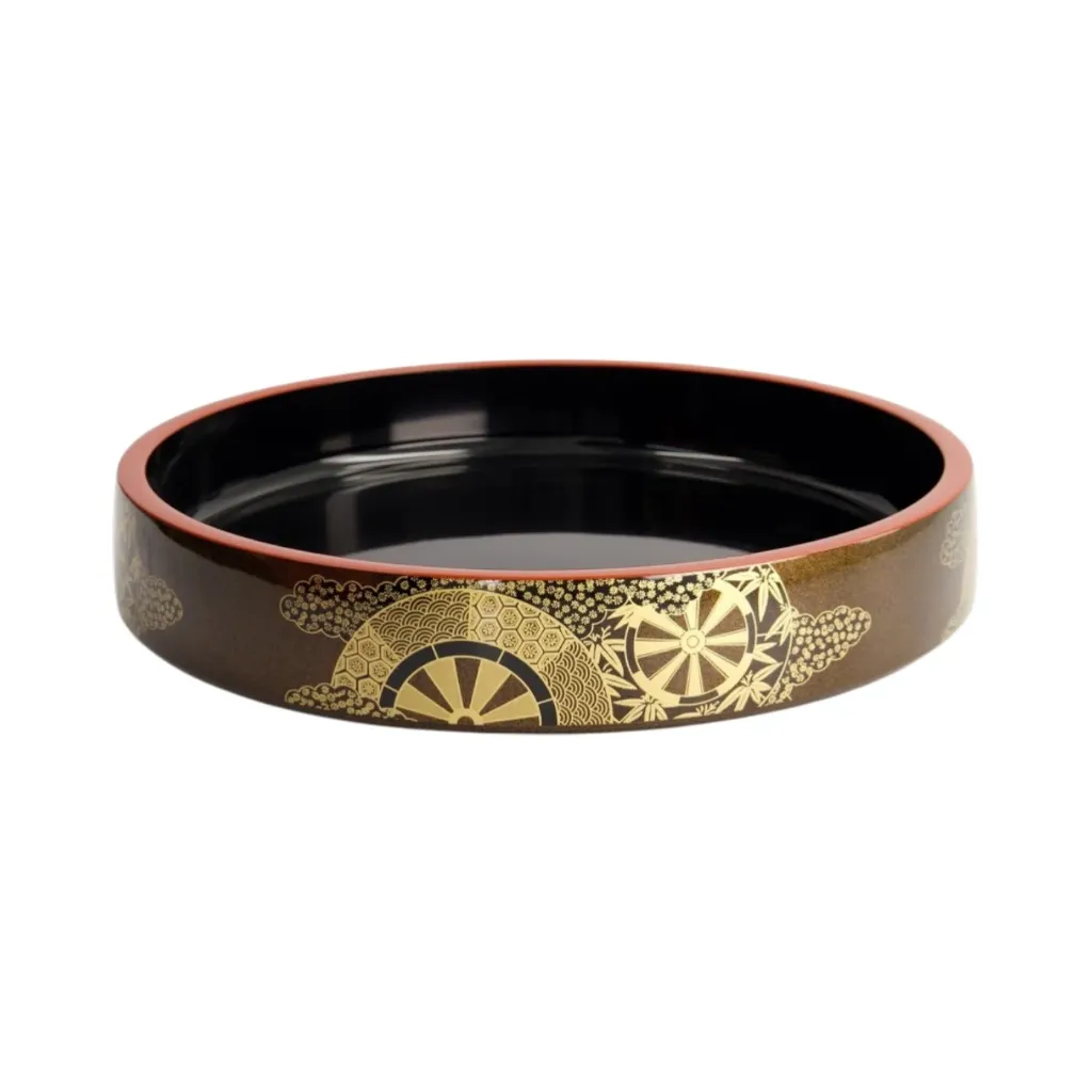 [JN04755] Japan Oke D52 - schwarz/gold Box 1/10