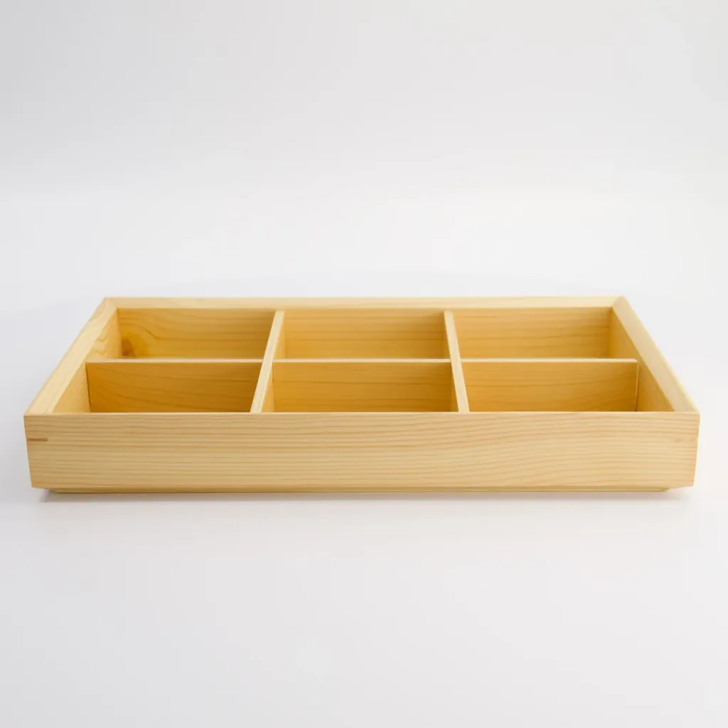 Bento Box Wood 33x22x4.5cm