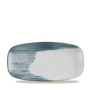 Stonecast Accents Blueberry  Chefs Oblong Plate    29.8 x 15.3 11 3/4" x 6" Box 12