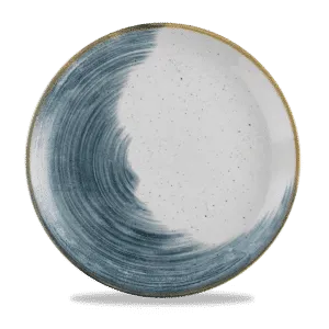 Stonecast Accents Blueberry Evolve Coupe Plate   28.8 11 1/4" Box 12
