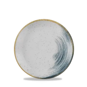 Stonecast Accents Blueberry Evolve Coupe Plate   16.5 6 1/2" Box 12