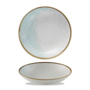 Stonecast Accents Duck Egg  Coupe Bowl   18.2 7 1/4" 42.6 15oz Box 12