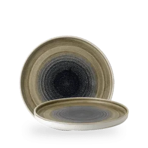 Stonecast Aqueous Bayou  Walled Plate    26 10 1/4" H: 2 Box 6