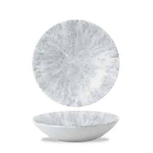 Stone Pearl Grey Evolve Coupe Bowl   18.2 7 1/4" 42.6 15oz Box 12