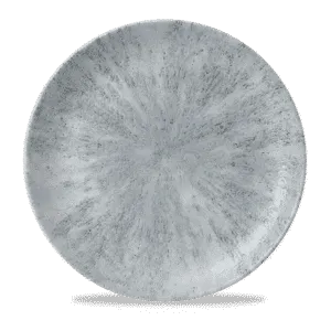 Stone Pearl Grey Evolve Coupe Plate   28.8 11 1/4" Box 12