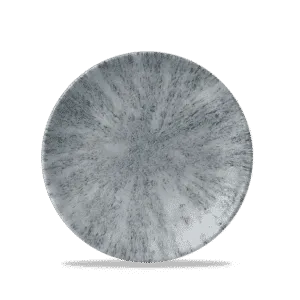 Stone Pearl Grey Evolve Coupe Plate   16.5 6 1/2" Box 12