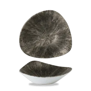 Stone Quartz Black Lotus Bowl   23.5 9 1/4" 60 21oz Box 12